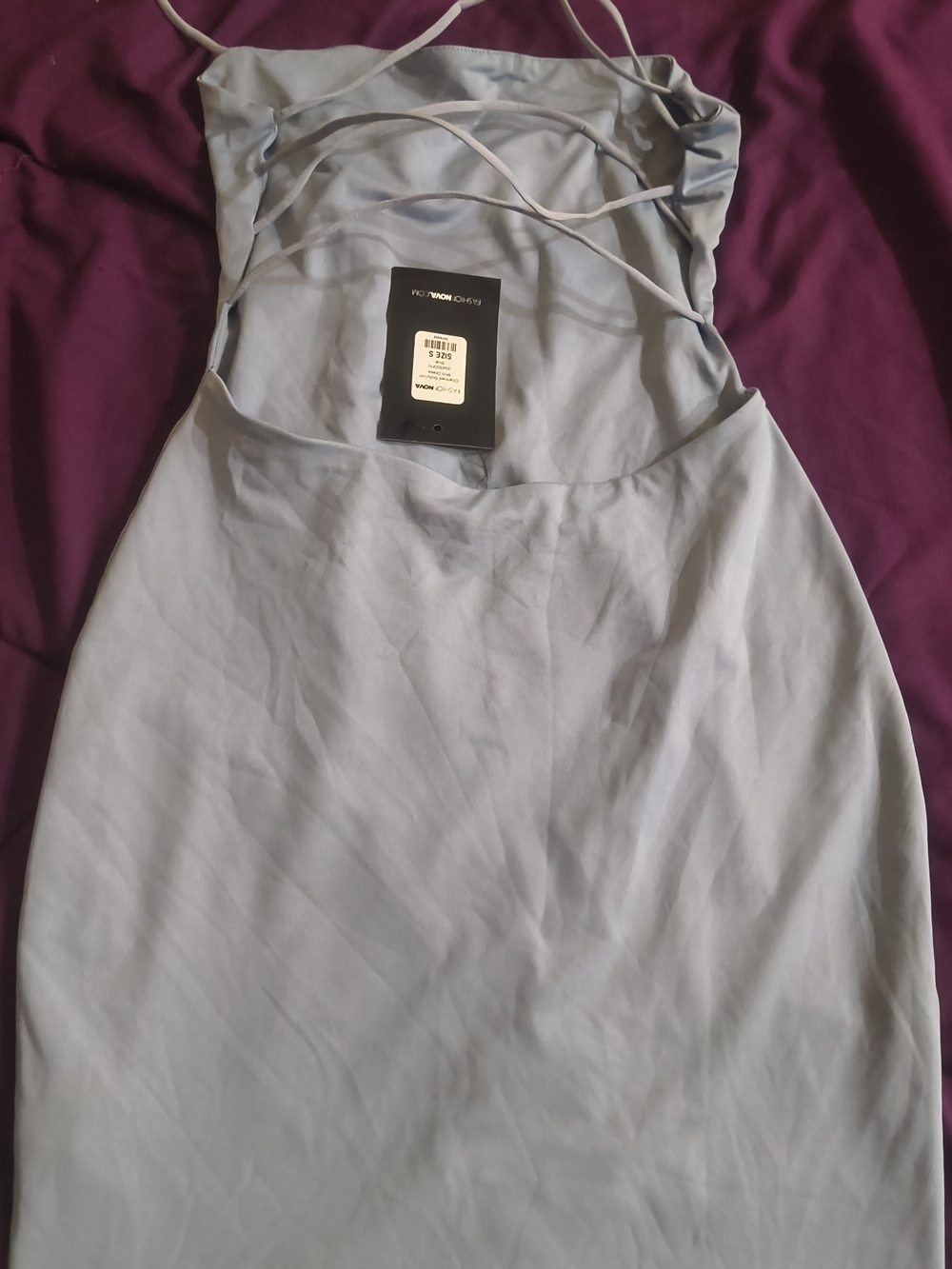 Strappy Light Blue Women’s Tank Top Dress